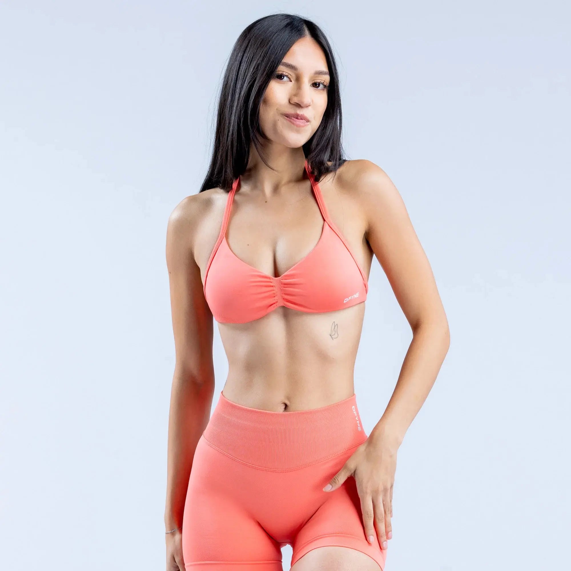 Level up your workout game with the Impact Strappy Bra! Perfect for those sweat sessions and stylish enough for everyday wear. 💪✨ #Activewear #FitnessFashion