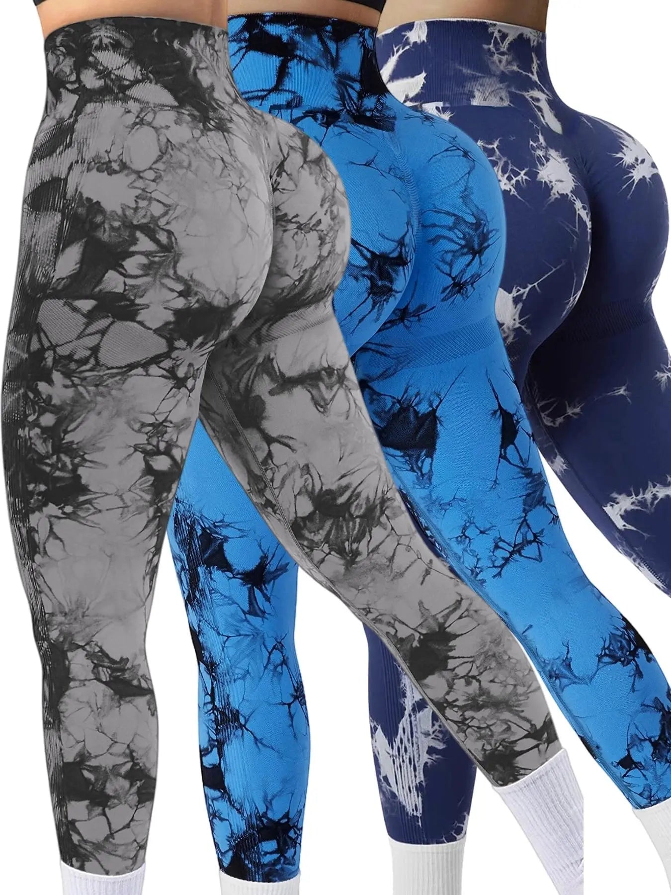 Women'S Solid High Waist Sports Leggings, Tummy Control Skinny Pants, Ladies' Sportswear Clothing for Indoor Outdoor Wear, Summer Outfits 2024, High Waisted Leggings, High Stretch Leggings, Gym Workout Leggings, Stretchy Workout Leggings