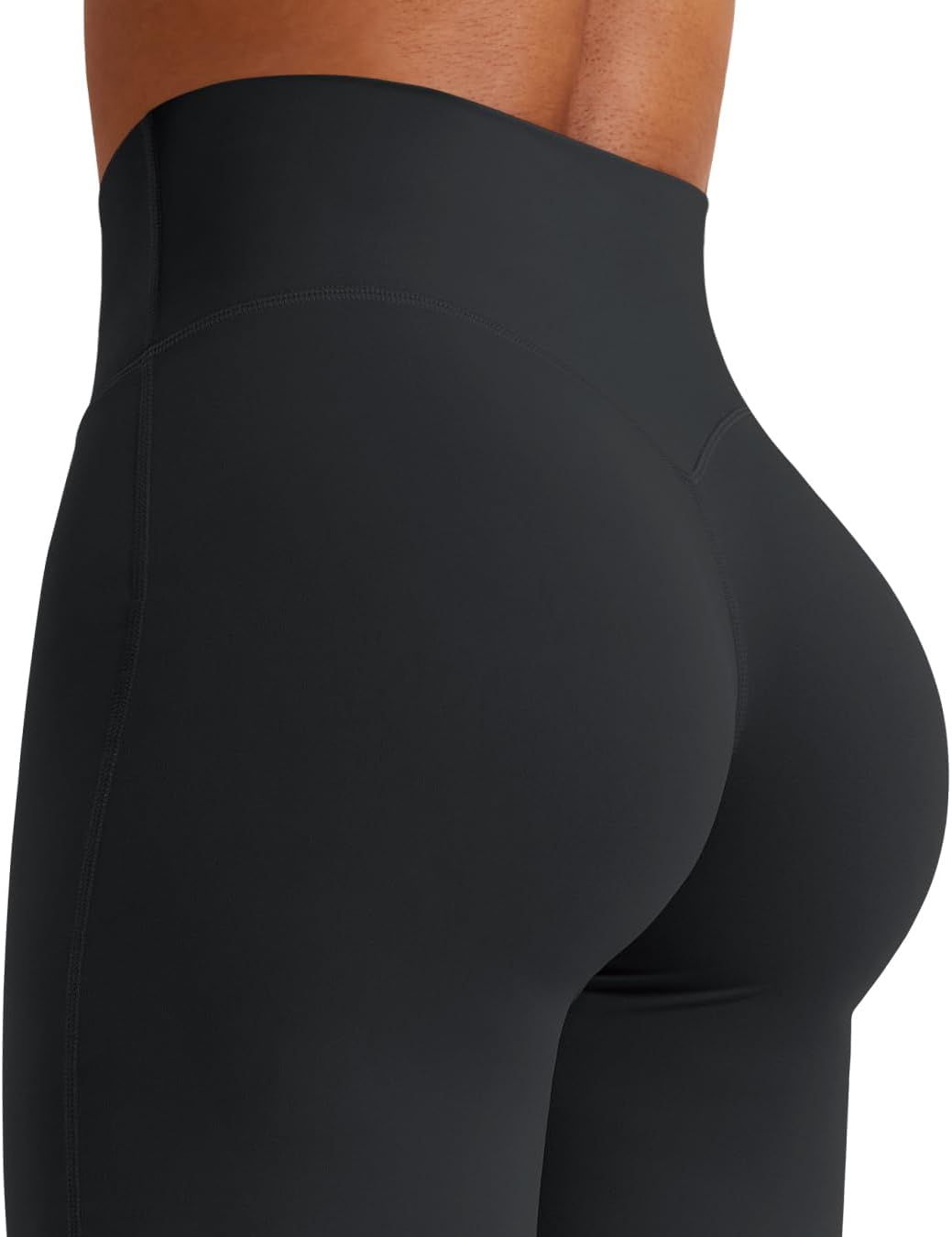 Women's High Waist No Front Seam Straight Leggings - 29"/31.5"/33"/35" Buttery Soft Gym and Yoga Pants
