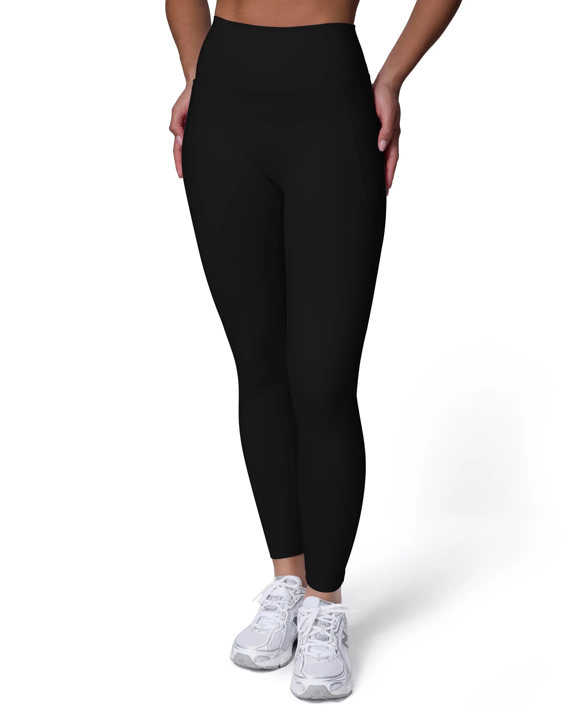 Women's High-Waisted Buttery Soft Workout Leggings with Pockets - Seamless Gym and Yoga Pants in Full & Tall Length - Flexflow