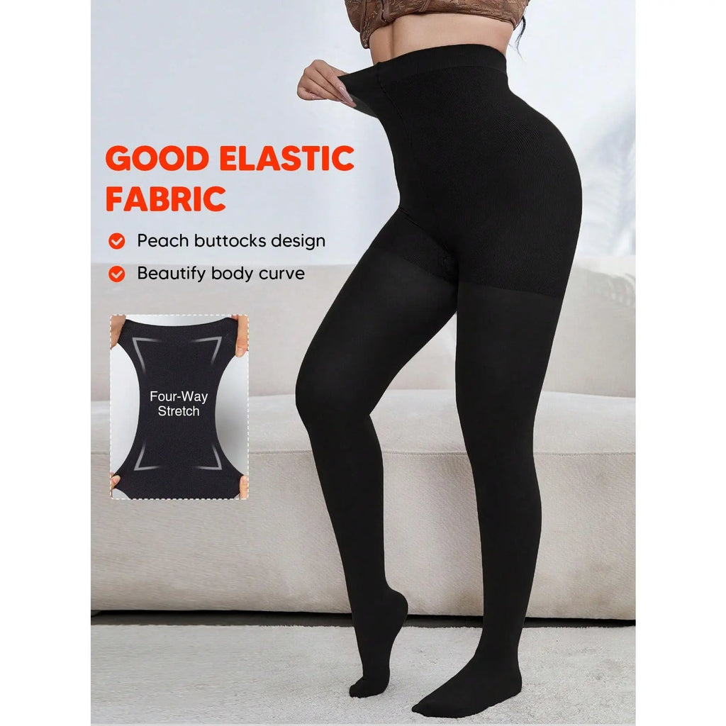 Women'S Ultra High Waisted Tummy Control Compression Butt Lifting Thigh Slimmer Shapewear Leggings
