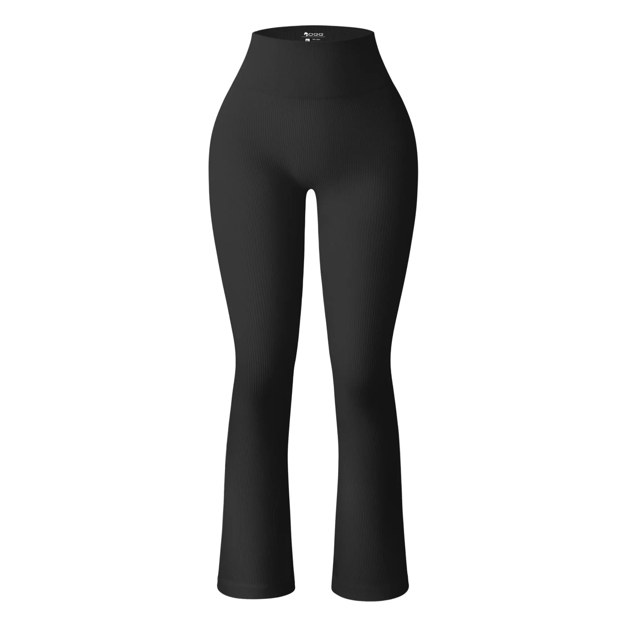 Women'S Yoga Pants Ribbed Seamless Workout High Waist Bell Bottoms Flare Leggings Comfort