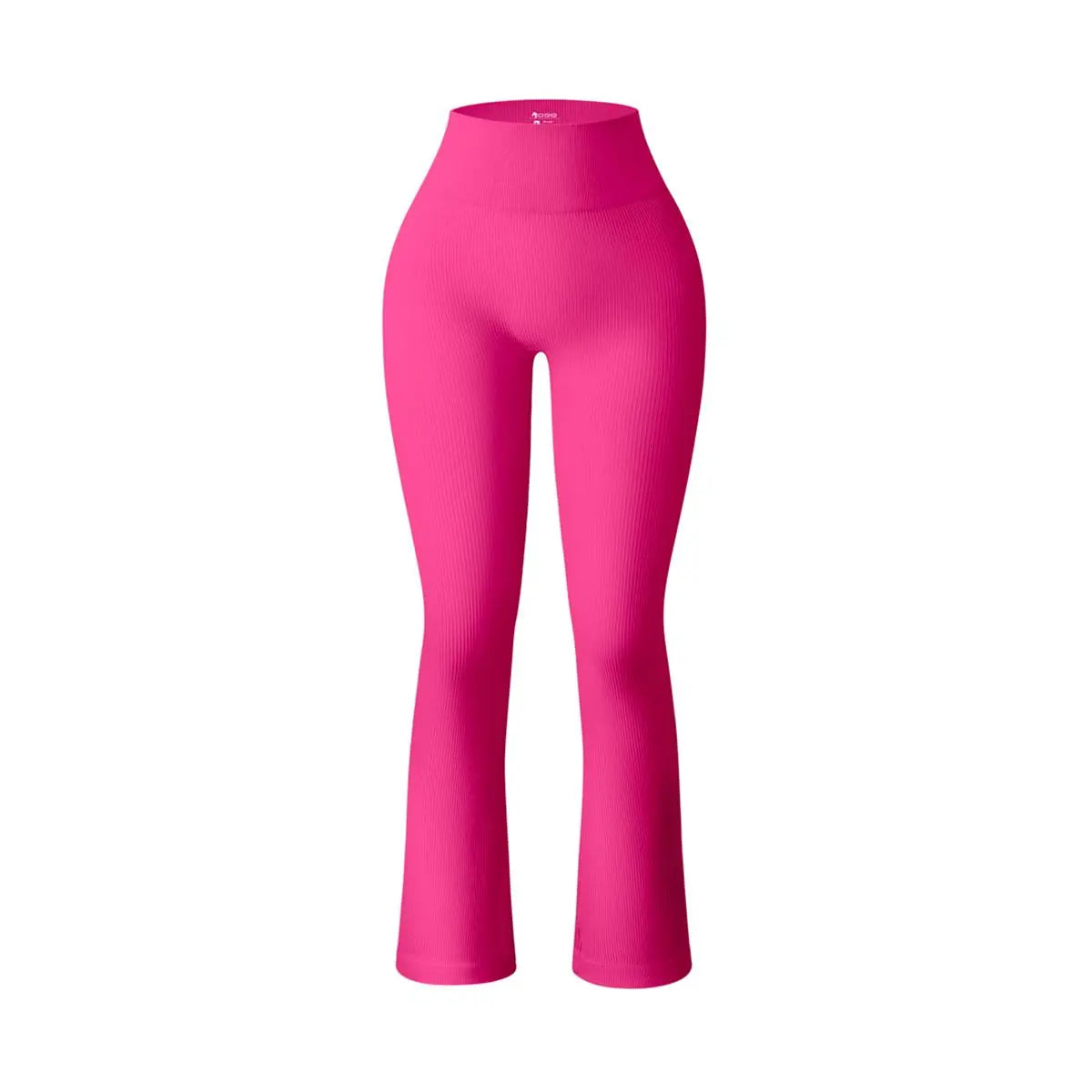 Women'S Bootcut Pants Ribbed Seamless Workout High Waist Bell Bottoms Flare Leggings