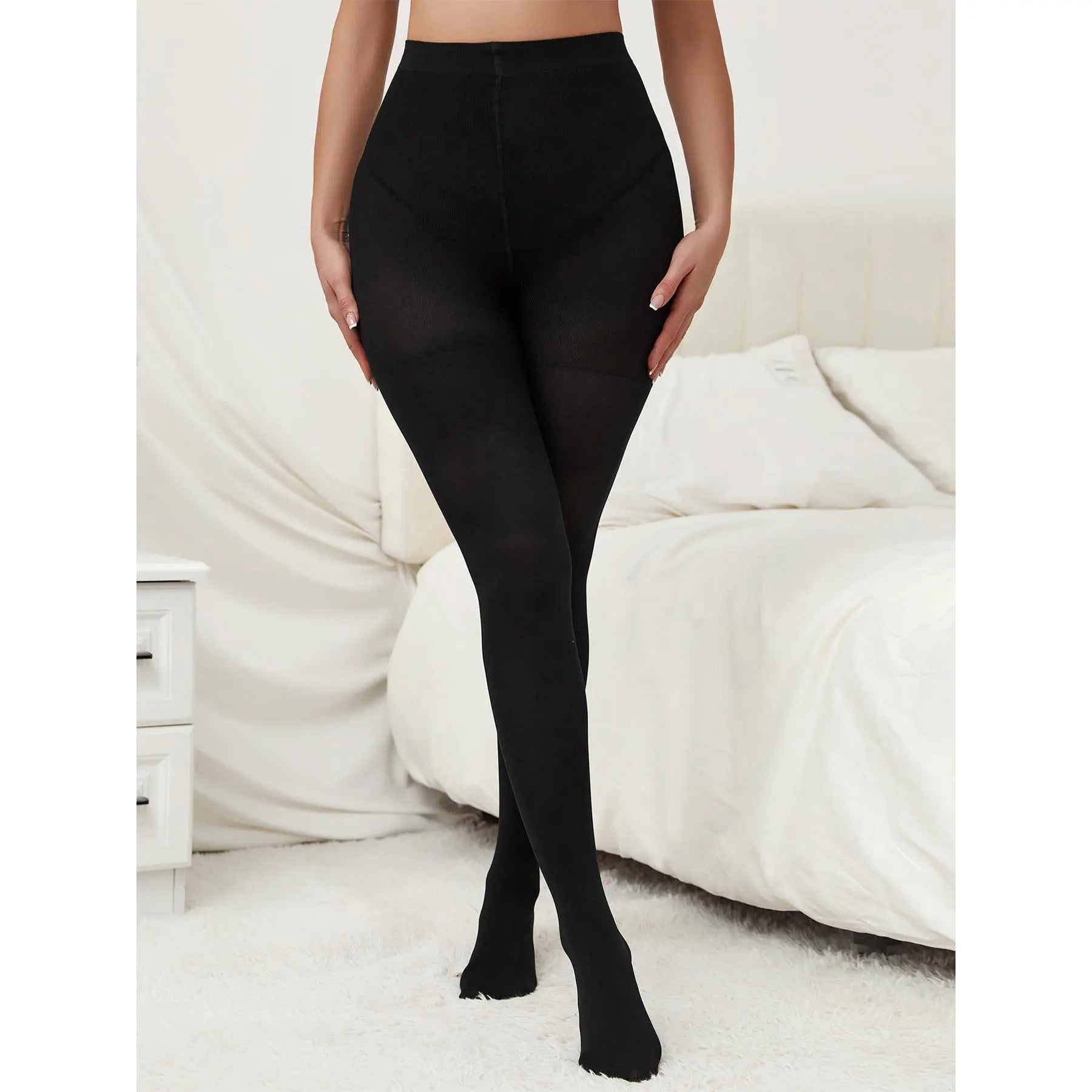 Women'S Ultra High Waisted Tummy Control Compression Butt Lifting Thigh Slimmer Shapewear Leggings