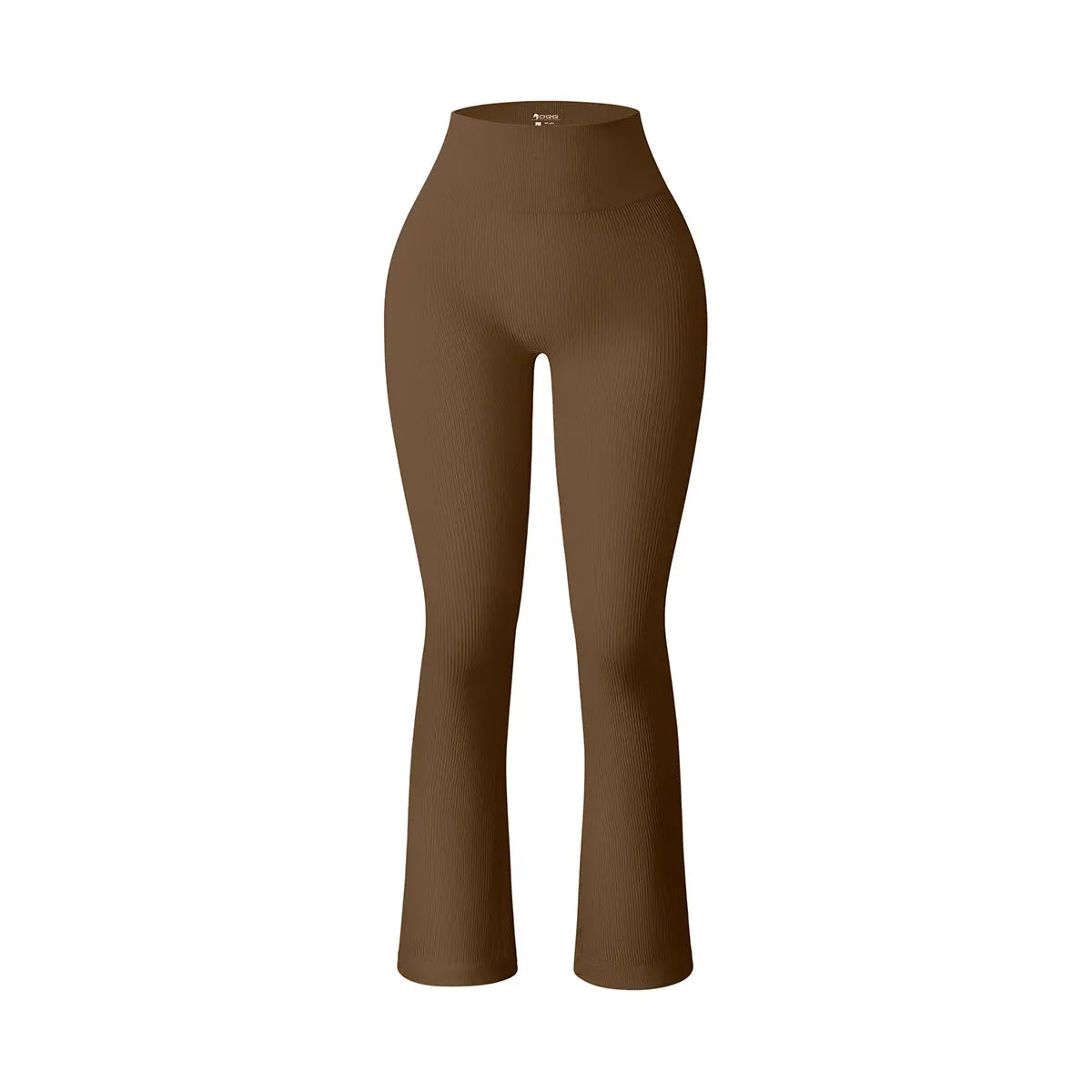 Women'S Yoga Pants Ribbed Seamless Workout High Waist Bell Bottoms Flare Leggings Comfort